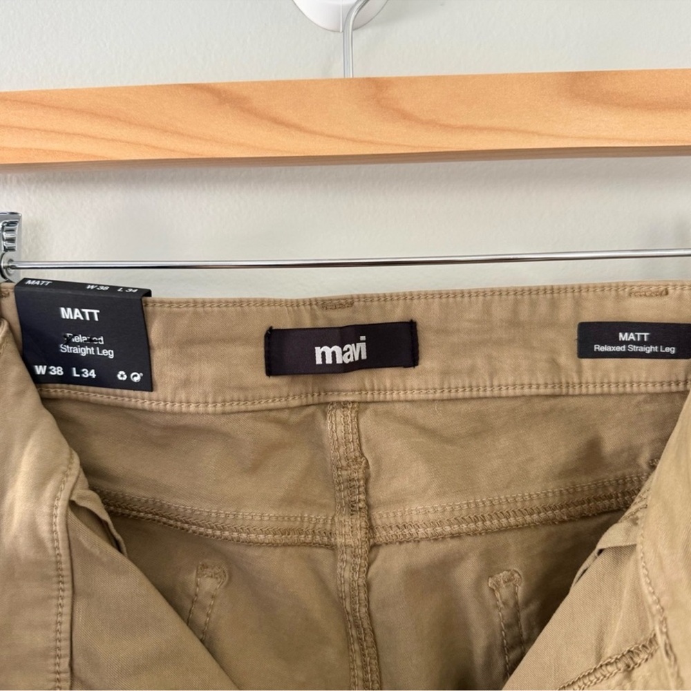 NWT Mavi Men's Tan Pants - Picture 9 of 11